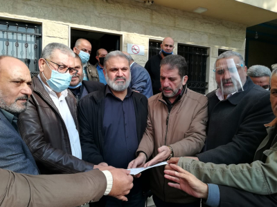 اعتصام أمام مكتب الاونروا في صيدا احتجاجاً على تقليص الخدمات وللمطالبة بتأمين موازنة مالية سنوية ثابتة