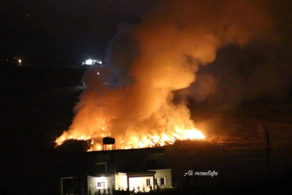 أهالي حولا ناشدوا المعنيين معالجة دخان محرقة مجدل سلم