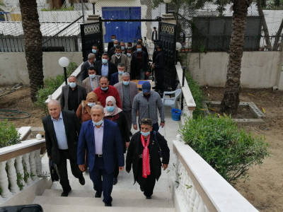 "الشعبية" تسجل قائمتها للانتخابات التشريعية برئاسة سعدات تحت اسم "نبض الشعب"