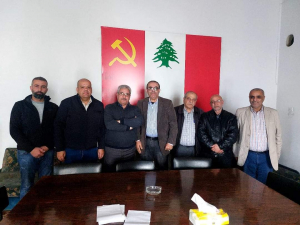 فصائل منظمة التحرير الفلسطينية تلتقي قيادة الحزب الشيوعي اللبناني في الشمال