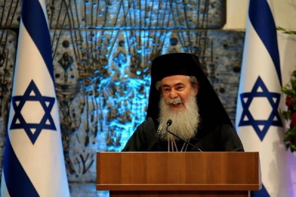 الشعبية تجدد موقفها بضرورة عزل البطريرك الخائن والفاسد &quot;ثيوفيلوس الثالث&quot;