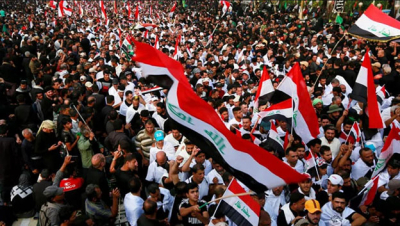 منتدى بغداد للثقافة والفنون: الشباب لن يتنازل عن حقوقه لإستعادة الوطن من يد الطغمة الفاسدة