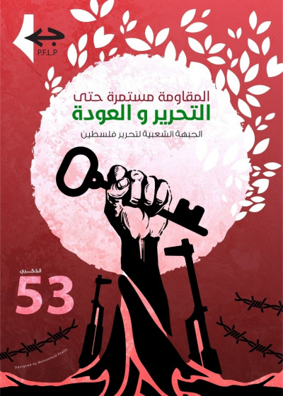 المئات يُغرّدون على وسم &quot;متجذرون مستمرون&quot; بمُناسبة الانطلاقة 53 للجبهة الشعبية