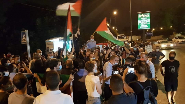 وقفة أمام مستشفى &quot;كابلان&quot; بالداخل المحتل إسنادًا للأسير ماهر الأخرس